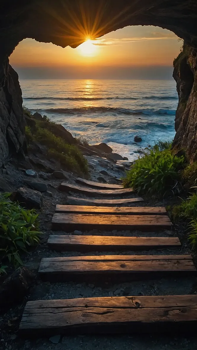 Sunset Stairway