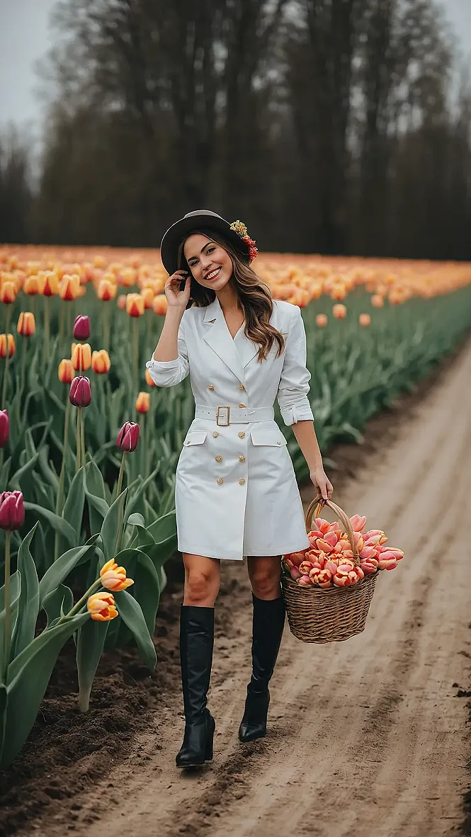 Runway Ready for the Tulip Field