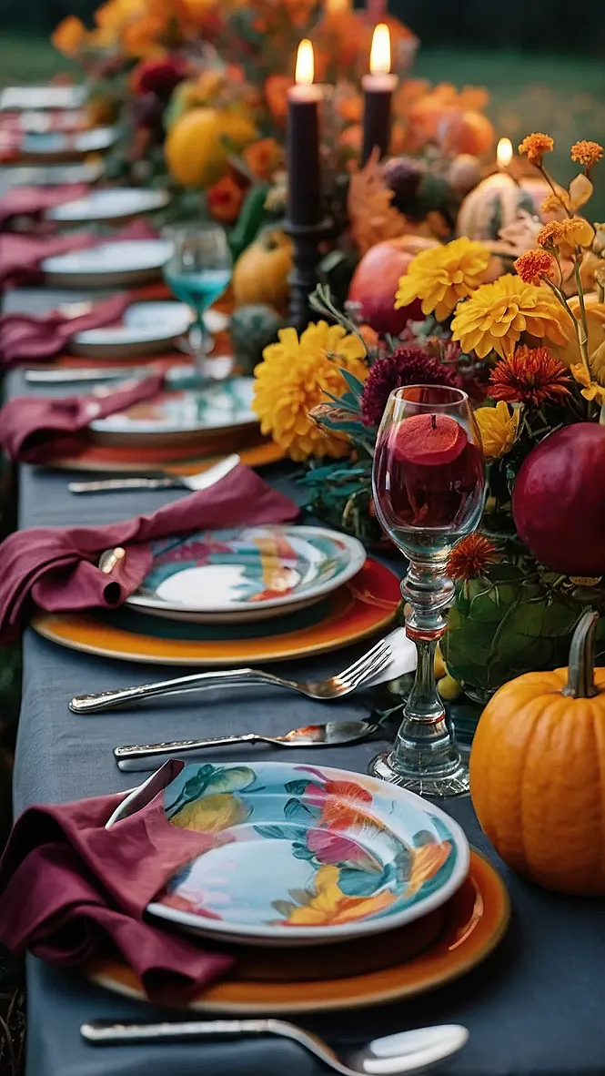 Gobble 'til You Wobble: Thanksgiving Tablescapes That Will Make You Drool