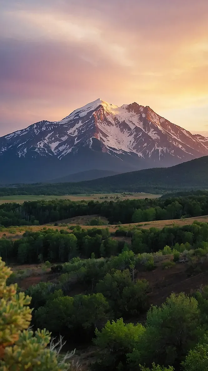 Sky-Kissing Peaks