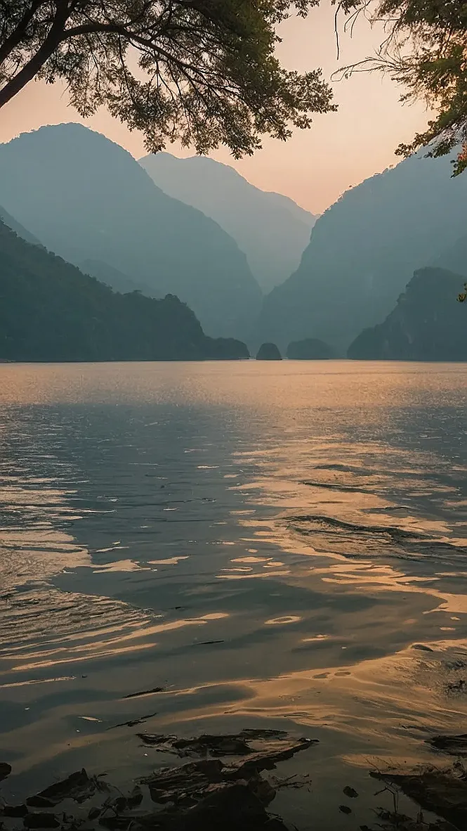 Stress Drowning Lake