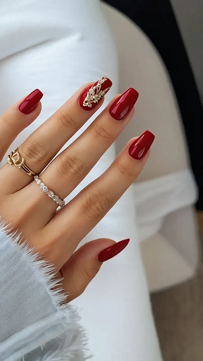 Midnight Merlot Mani