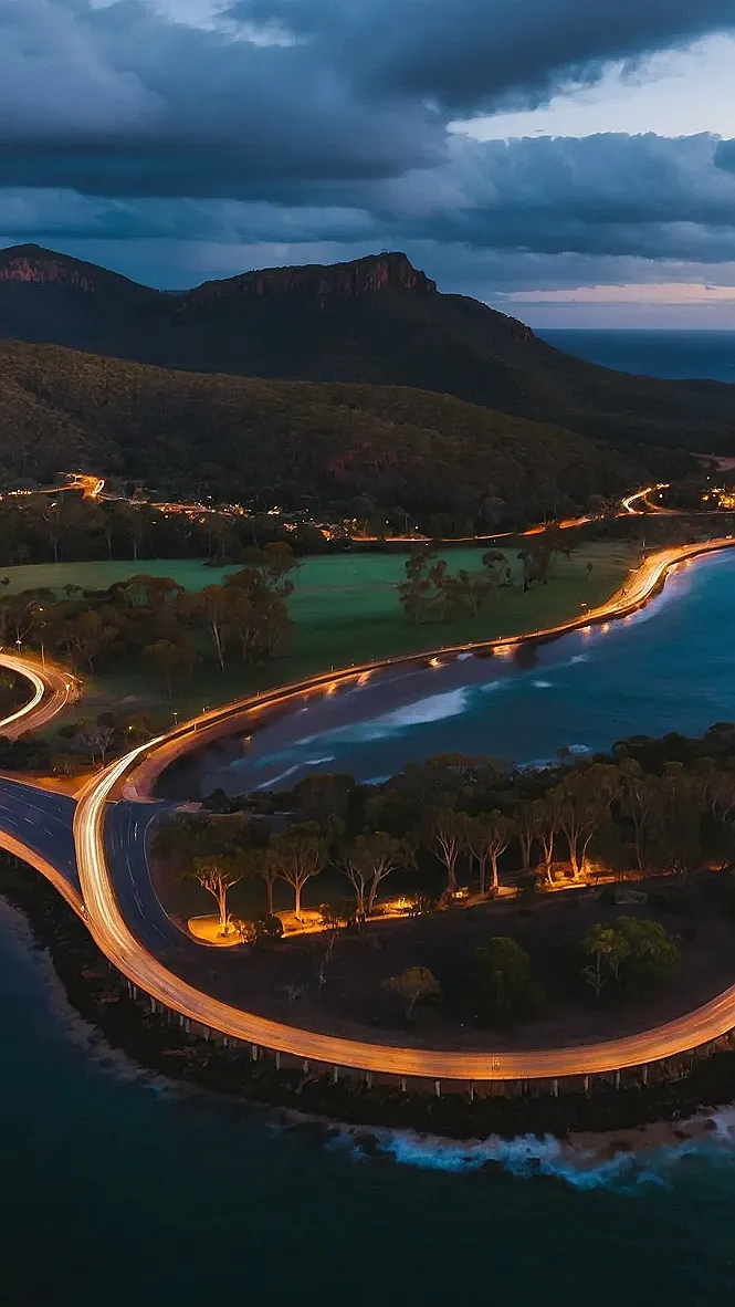 Australia's Glimmering Shores