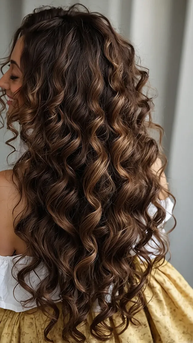 Bounce & Shine Prom Curls