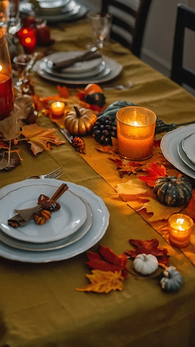 Spice & Shine: Fall Feast Decor