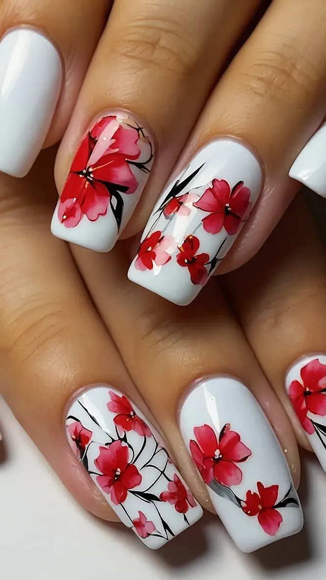 Blooming Nail Art