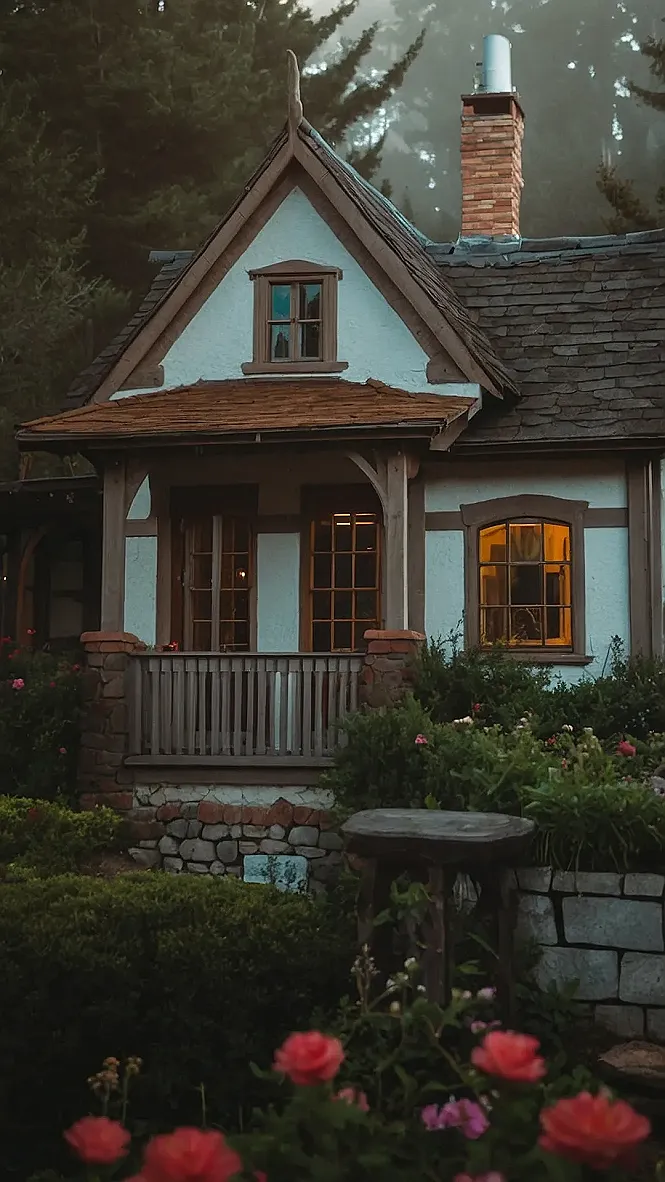 Mist-Kissed Cottage: