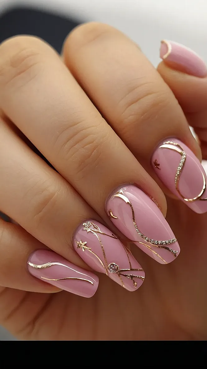 Blossom Brigade Nails