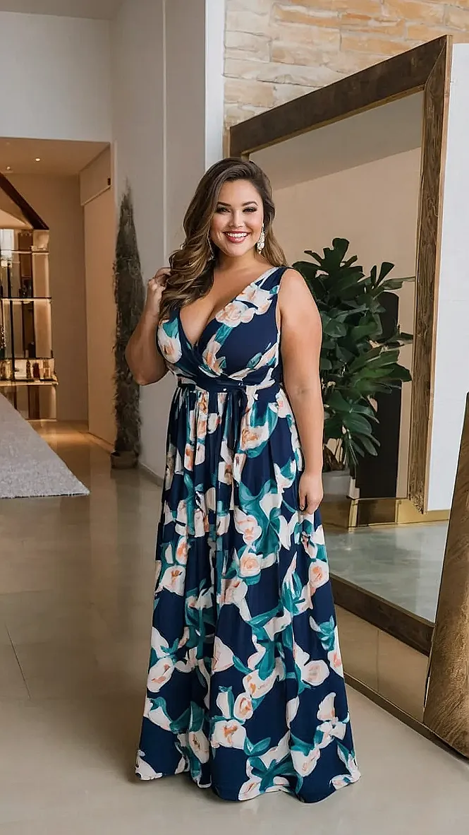 Slay in Plus Size Maxi