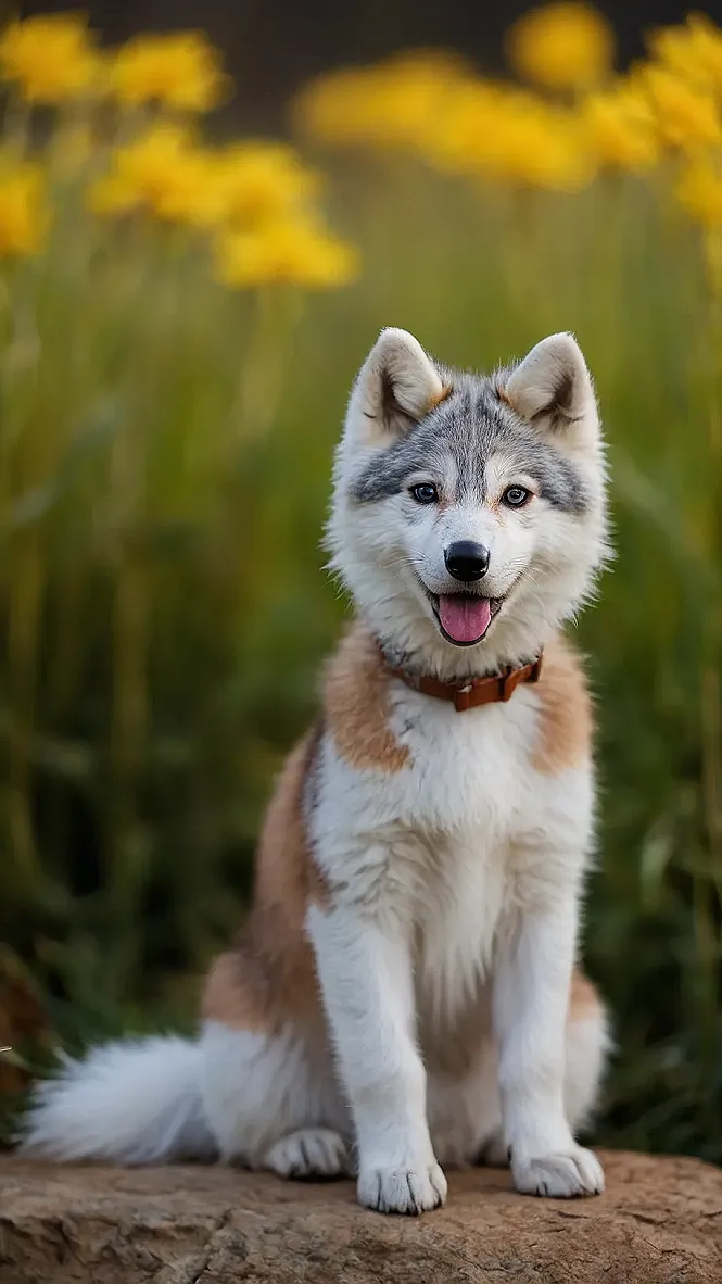 Husky Sunshine