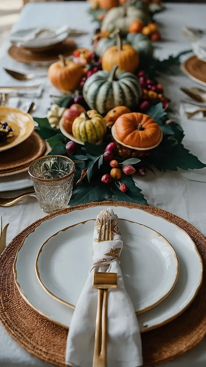 Pumpkins, Plates, and Plenty of Thanks