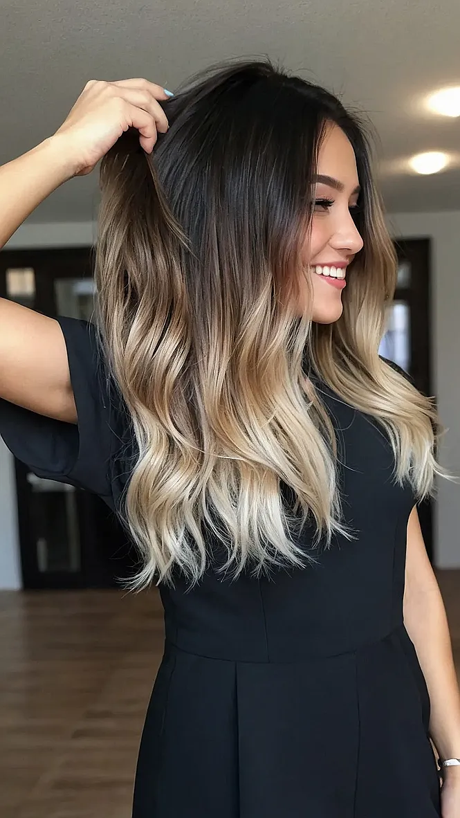 Winter's Blonde Embrace