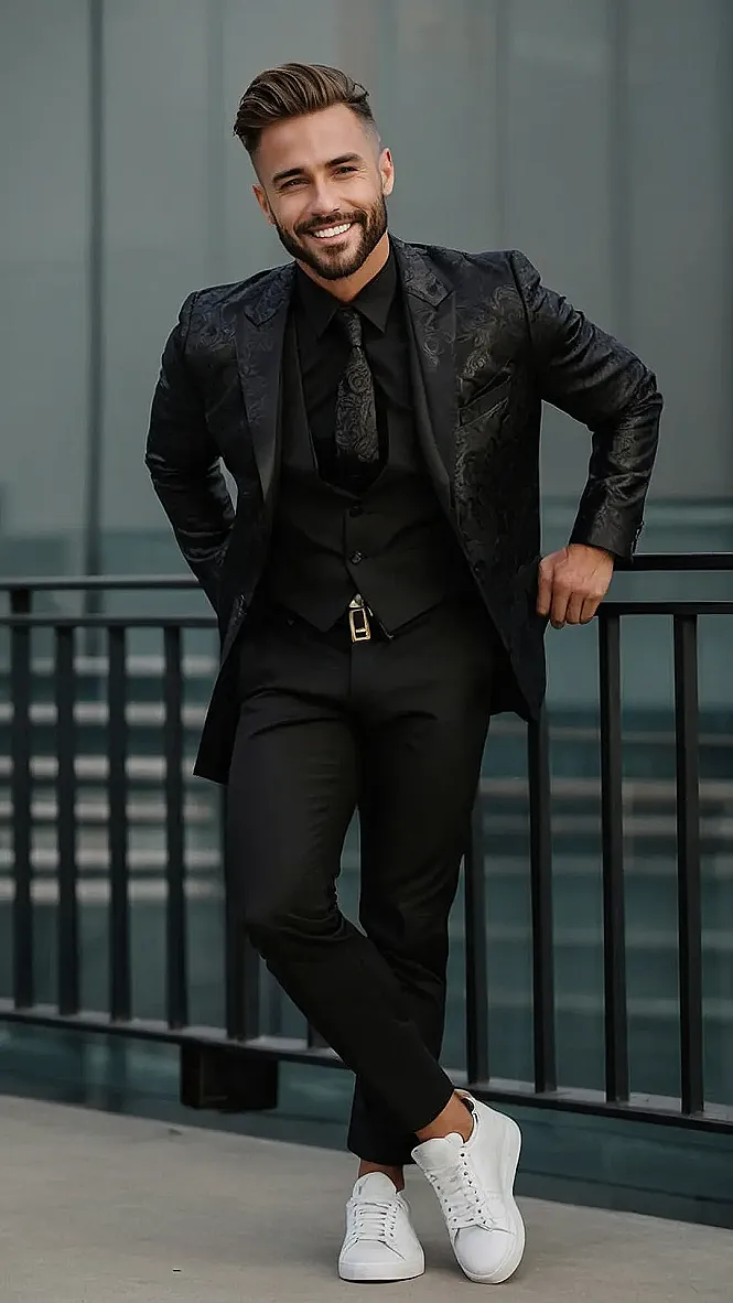 Suited Up, Undone: Casual Winter Style