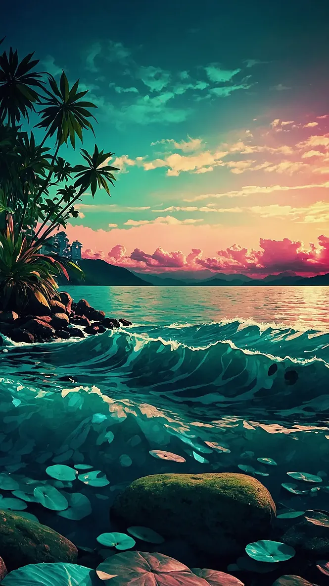 Aquatic Flower Fantasy