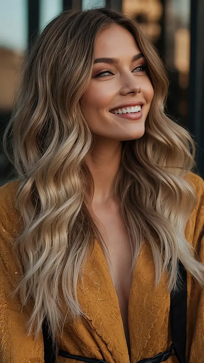 Golden Winter Hair