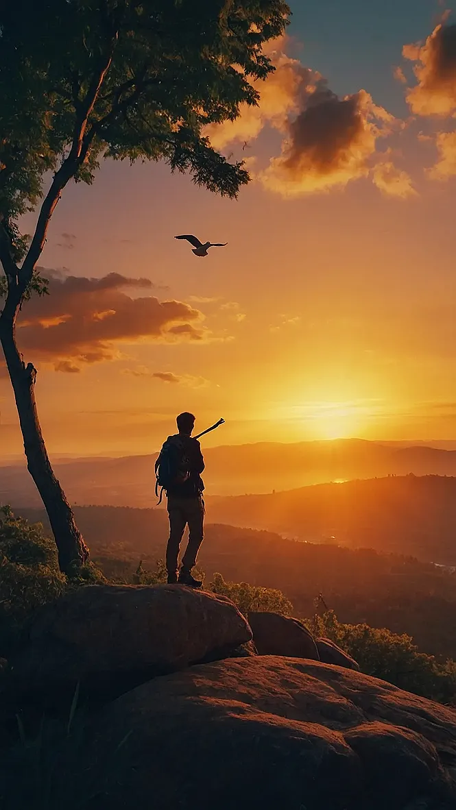 Sunset Serenity Wallpaper
