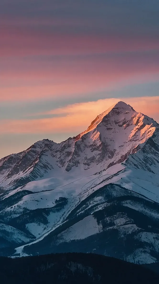 Radiant Mountain Hues