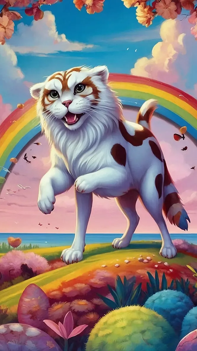Rainbow Kitty Dreams
