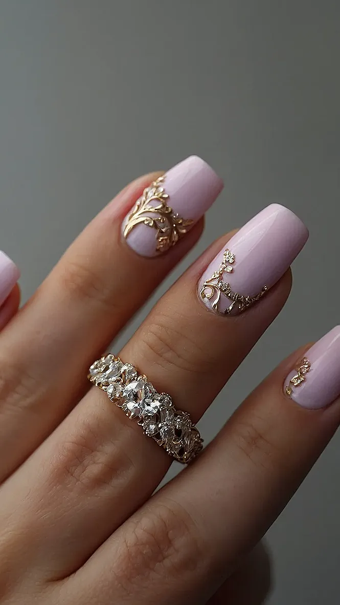 Sparkling Winter Mani