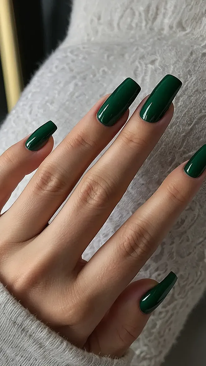 Green Goddess Nails