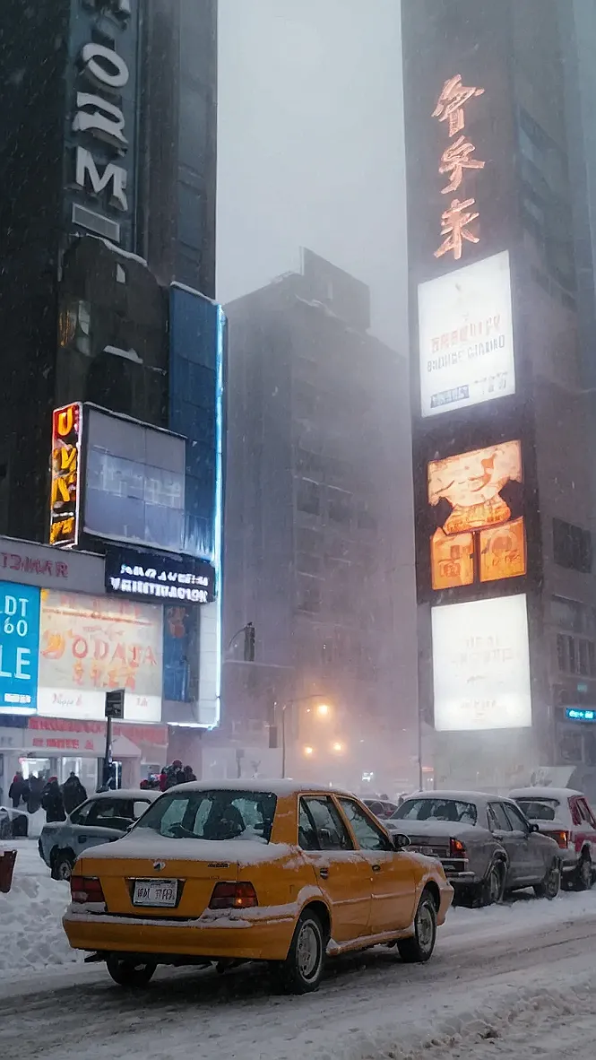 Snow Day in the City