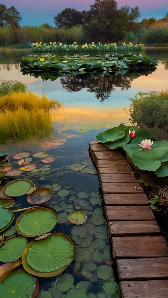 Tranquil Tiny Ponds