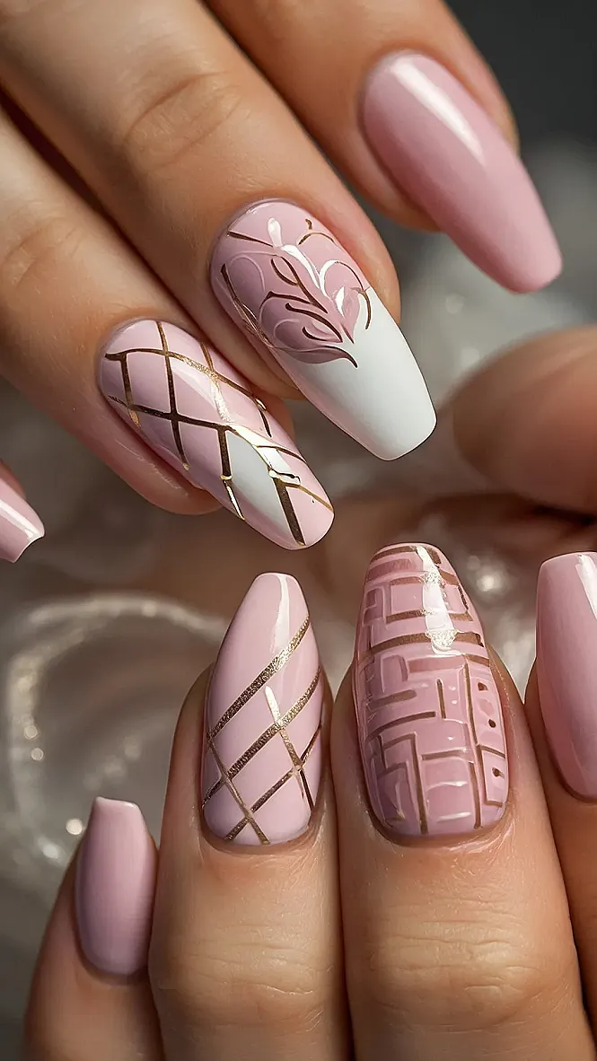 Magenta Majesty Nails