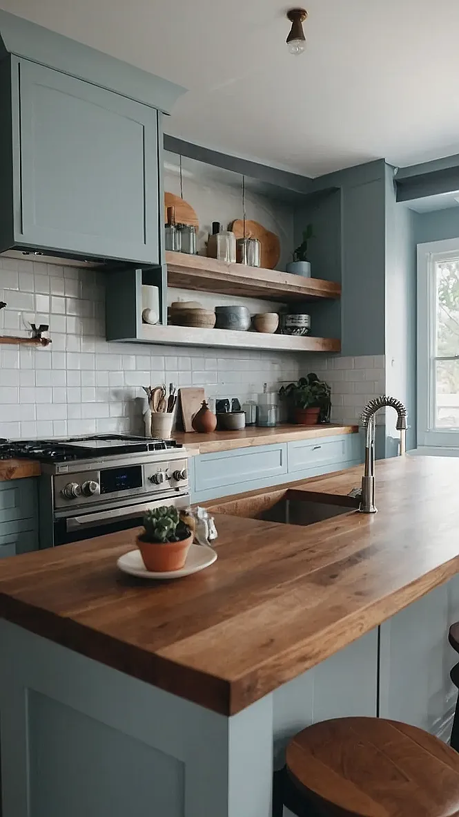 Minimalist Kitchen Goals:  Less is More, and More is Beautiful