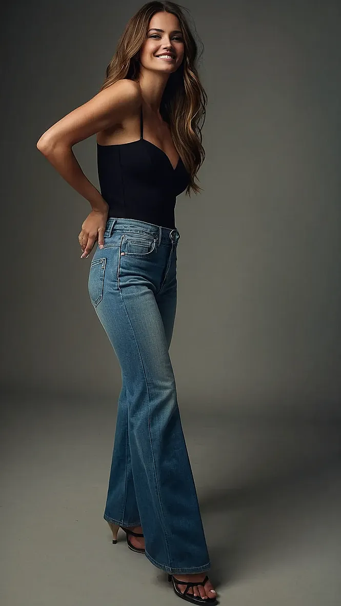 Denim Dreams:  Flares Are Back!