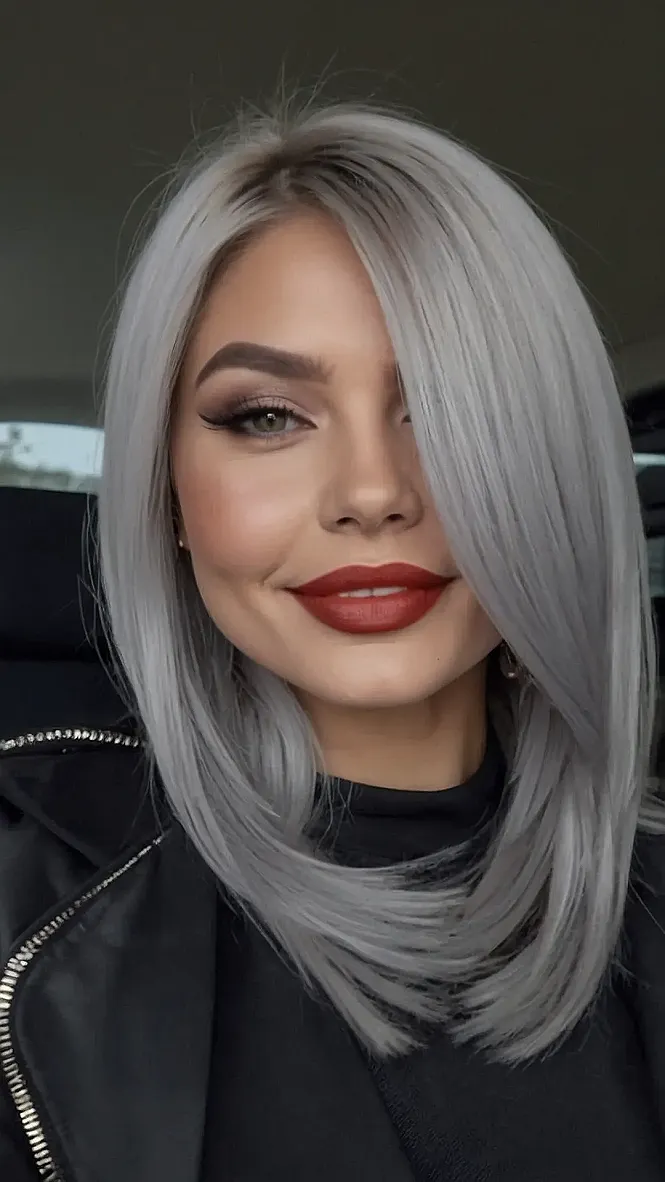 Grey Bob Hairstyles: Rocking the Silver Look!
