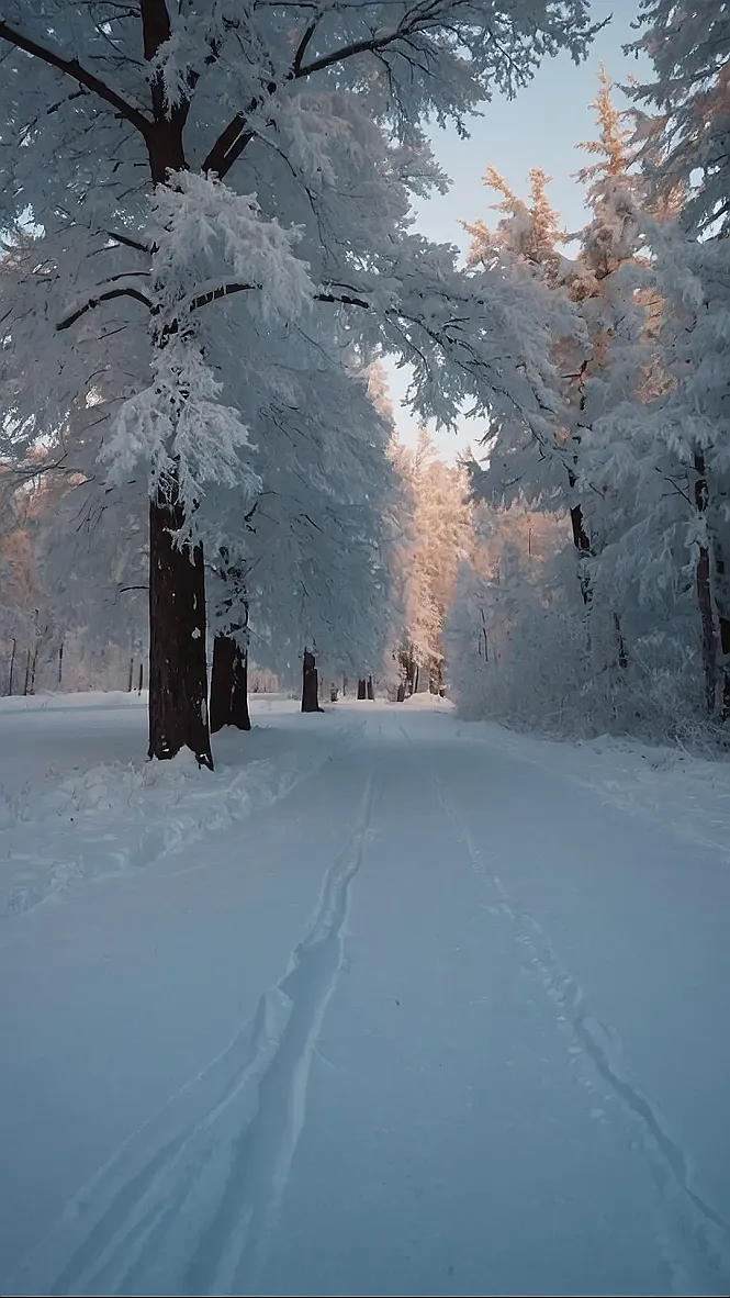 Frozen Wonderland: Winter's Secret Path