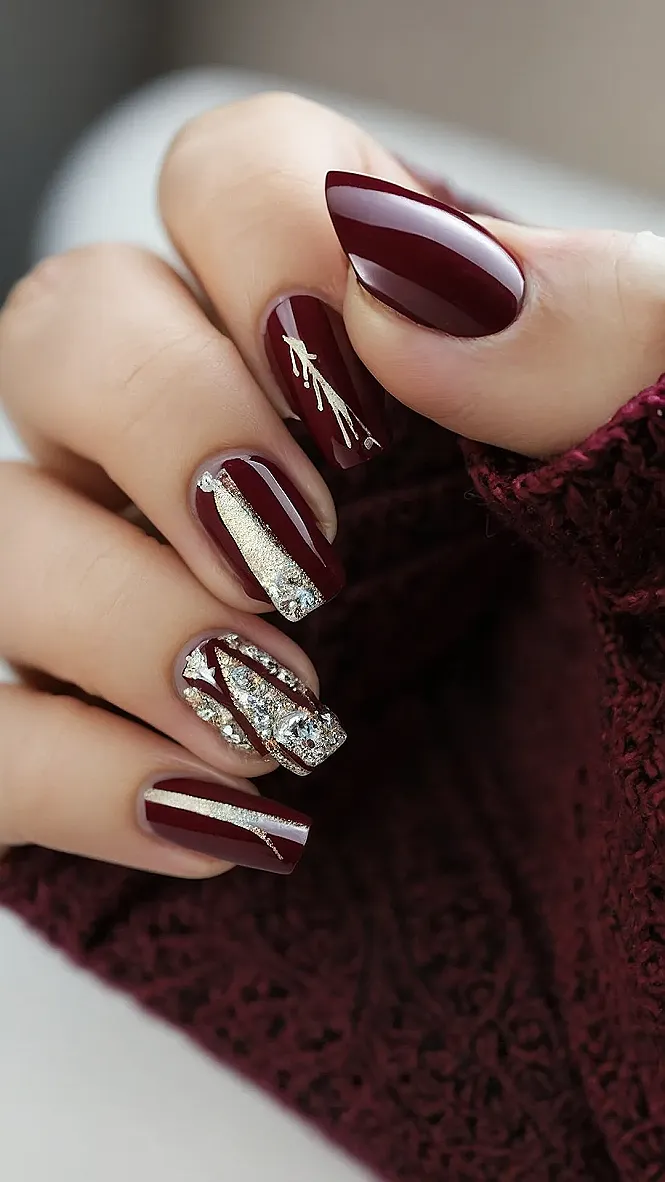 Bold Winter Nails