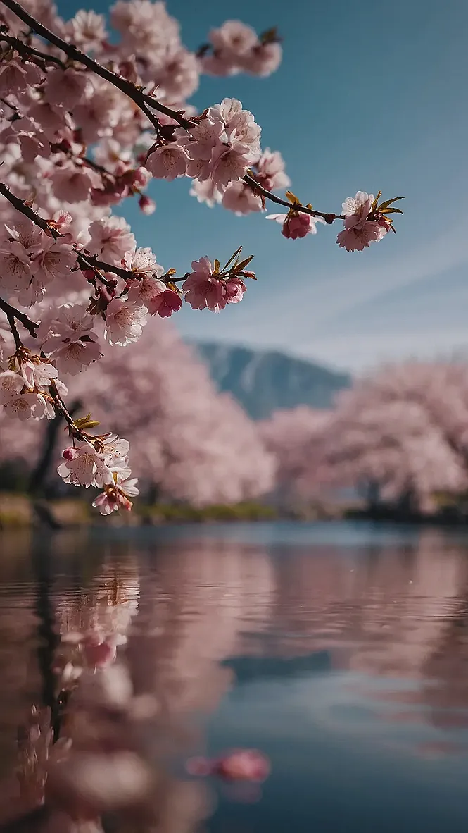 Sakura's Gentle Rain