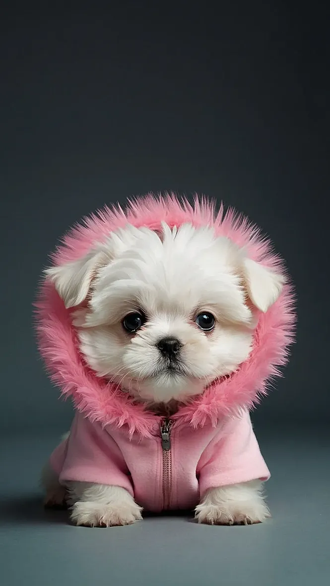 Pink Pup Fluffzilla