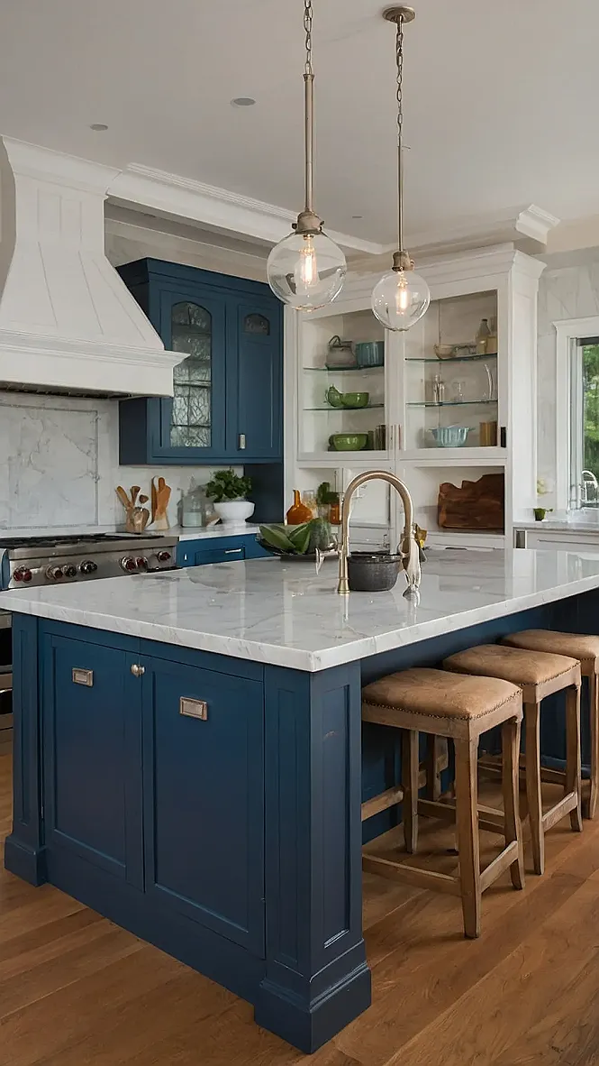 Blue Haven: A Kitchen's Dream