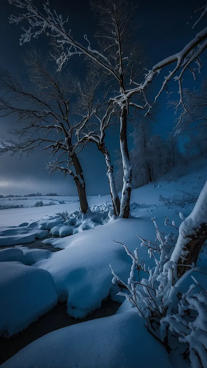 Moonlit November Chill