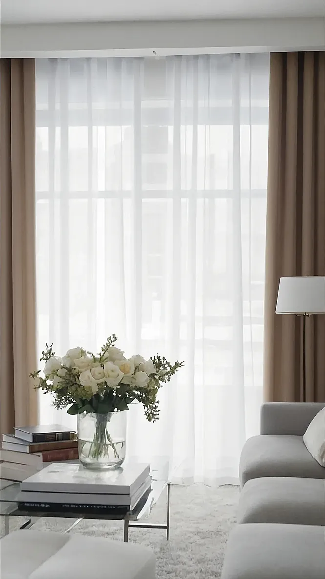 Coffee & Cozy Curtains: