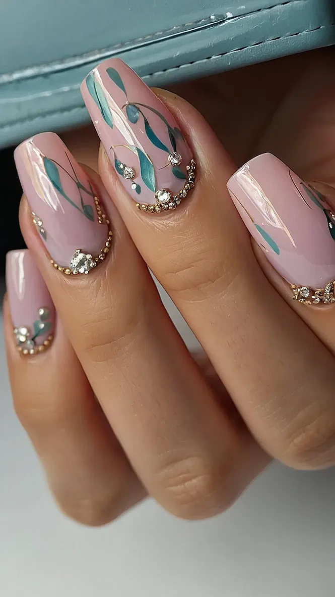 Teal Winter Wonderland