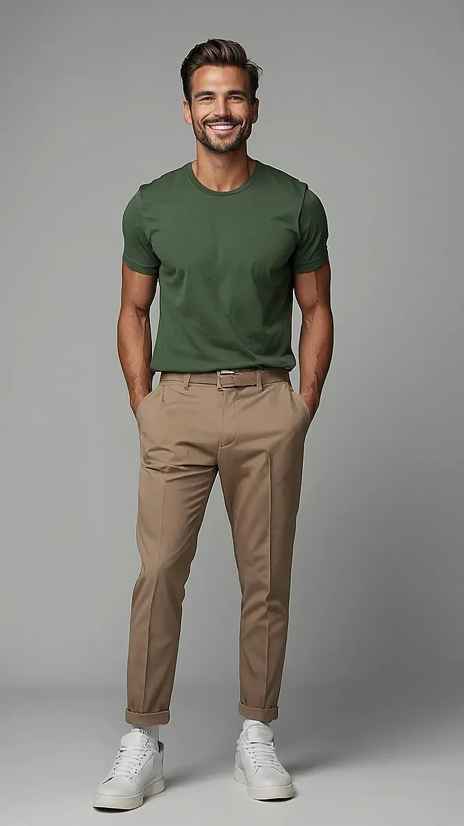 Cool Comfort: Men's Everyday Style