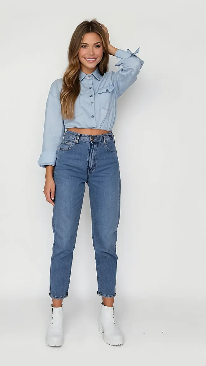 Reimagined Mom Jeans
