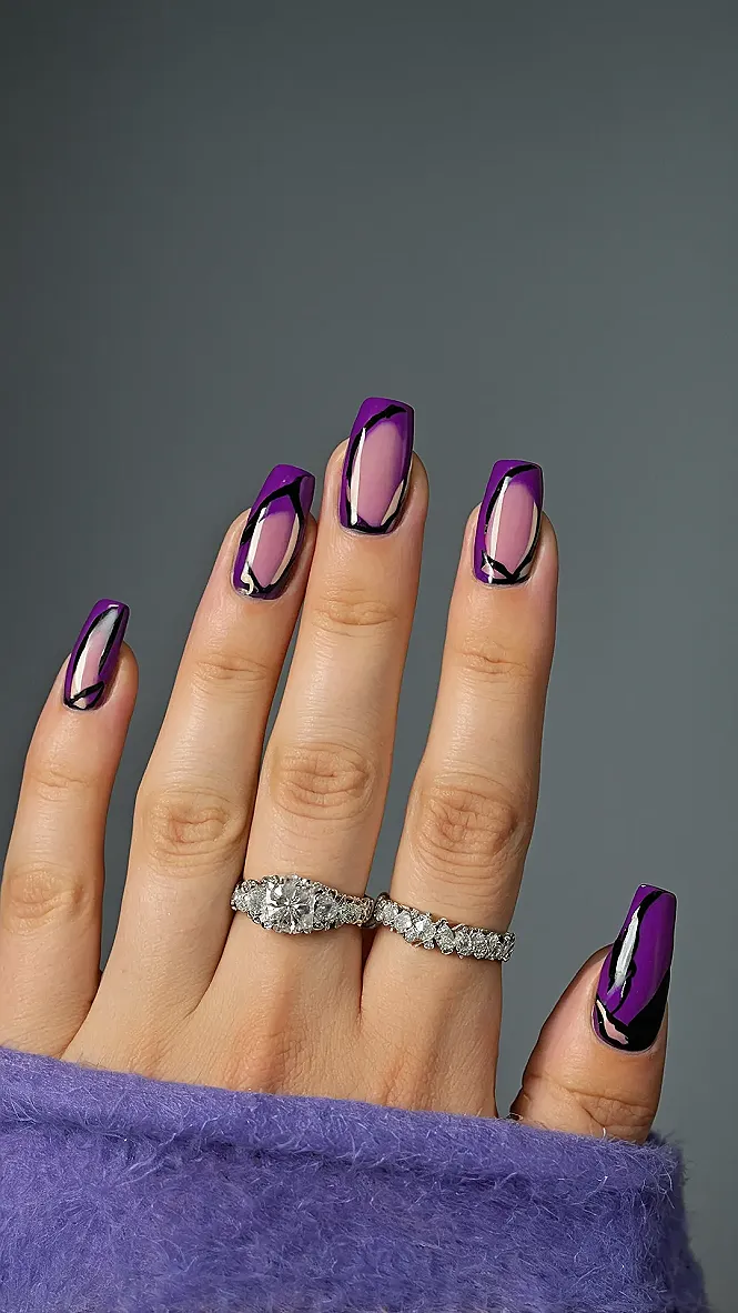 Fingertip Sunset Hues