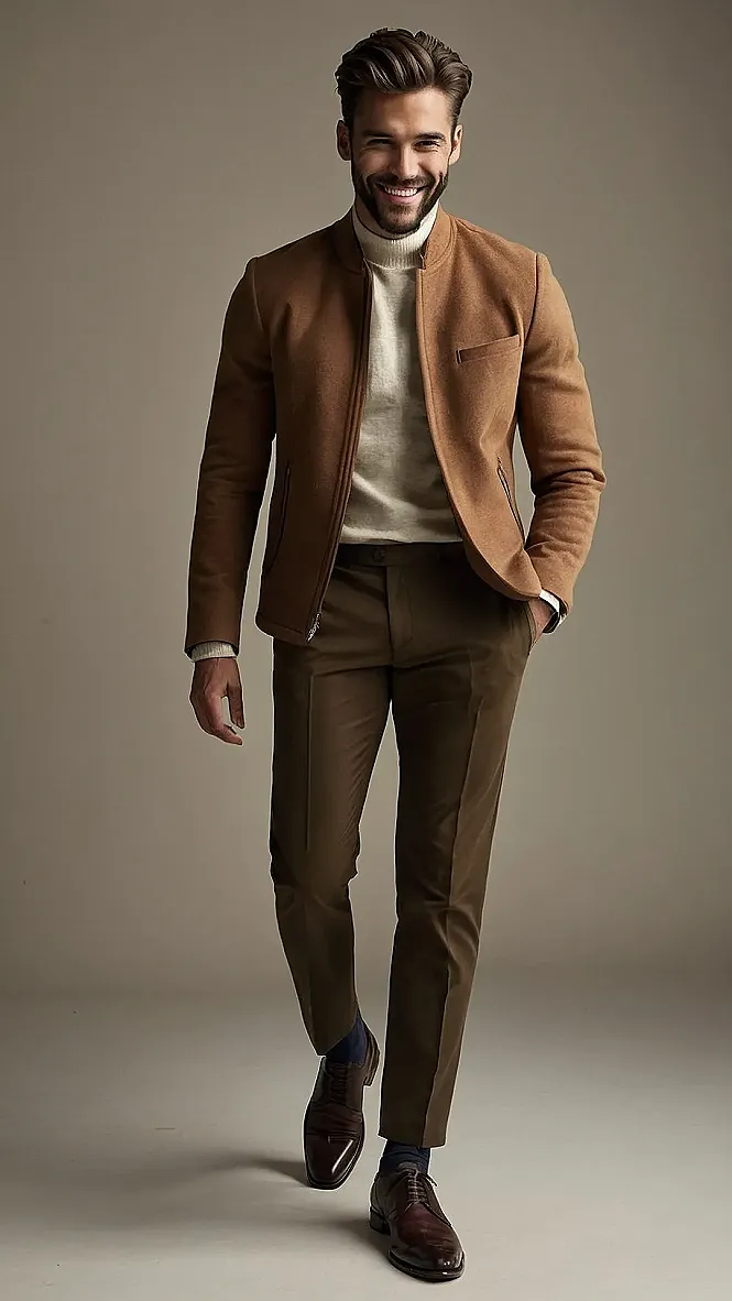 Tan Perfection:  The Suit That Speaks Volumes