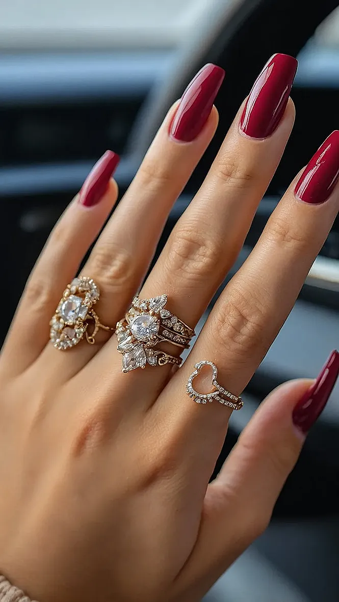 Red Hot Chic: Nail Art Extravaganza