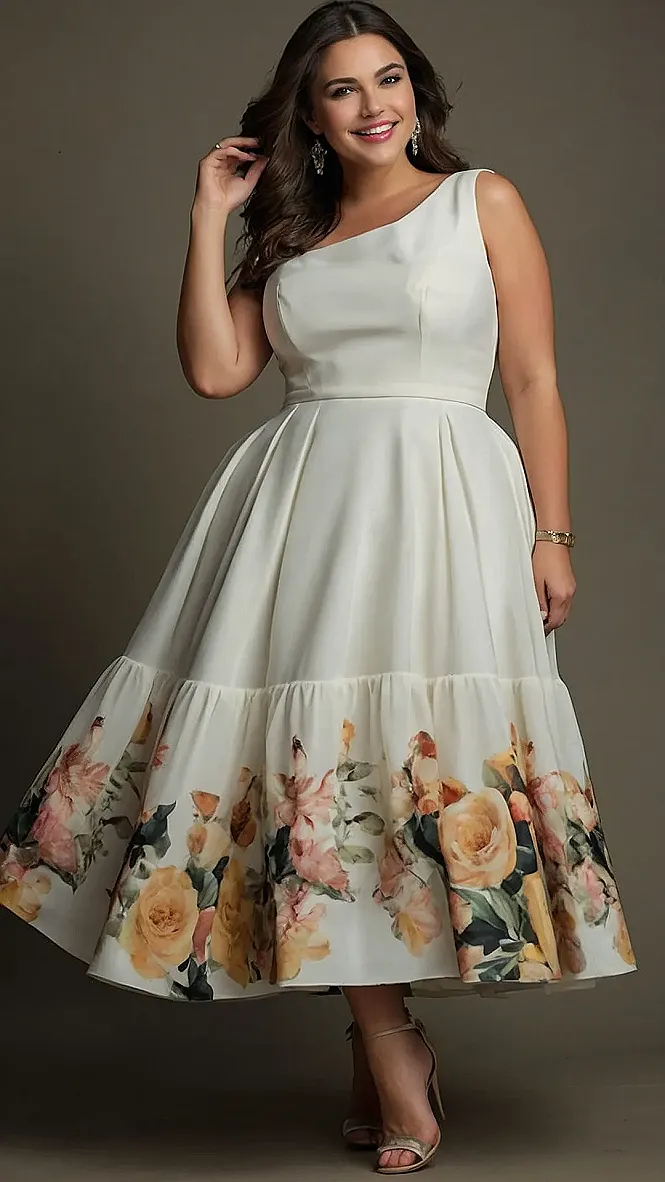 Blooming in Confidence: Plus Size Fashion that's All About the Feels!