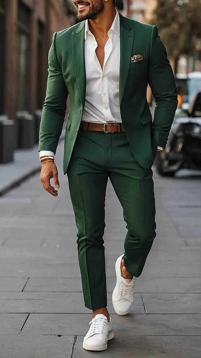Green with Envy:  Formal Wear with a Twist