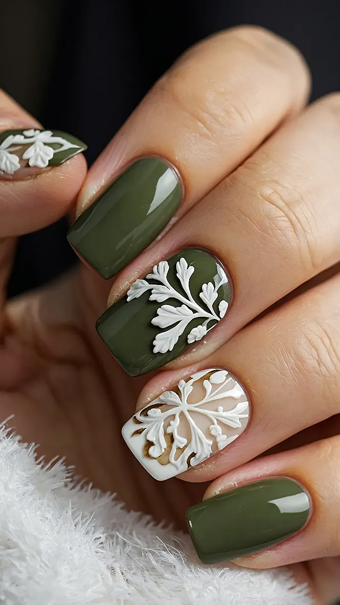 Glistening Autumn Mani