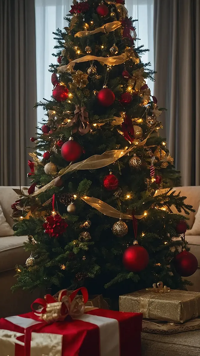 Red & Gold Christmas Simplicity