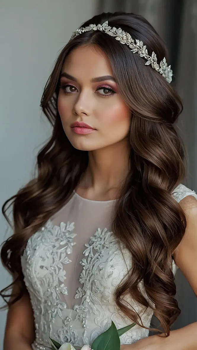 Glamorous Half-Updos