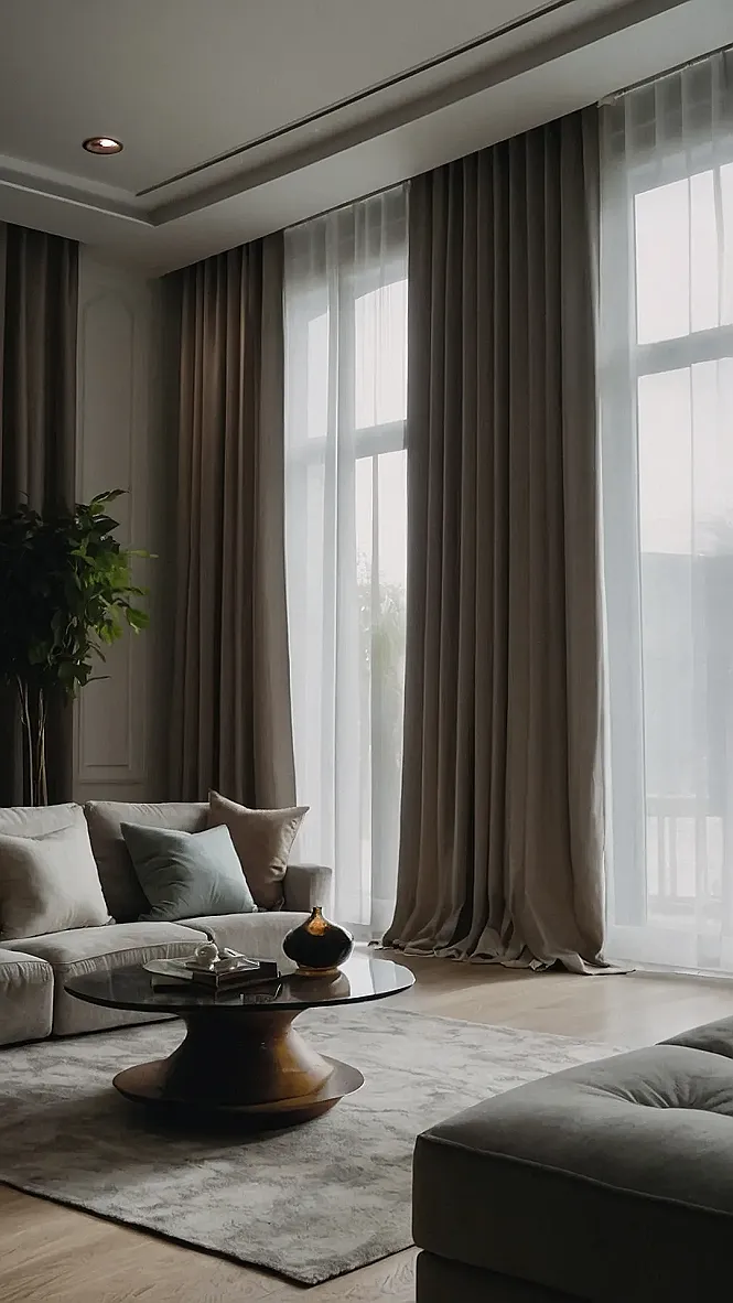 Curtains: The Window to a Cozy Living Room