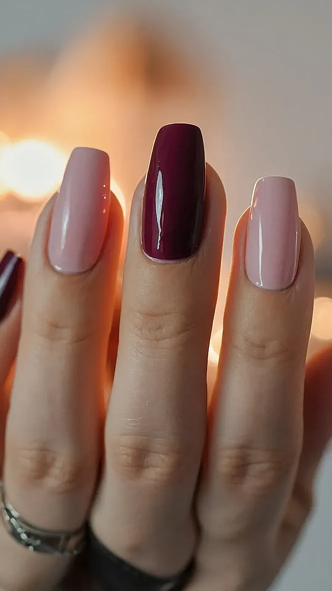 Pink & Sparkle: Fall Mani Magic: